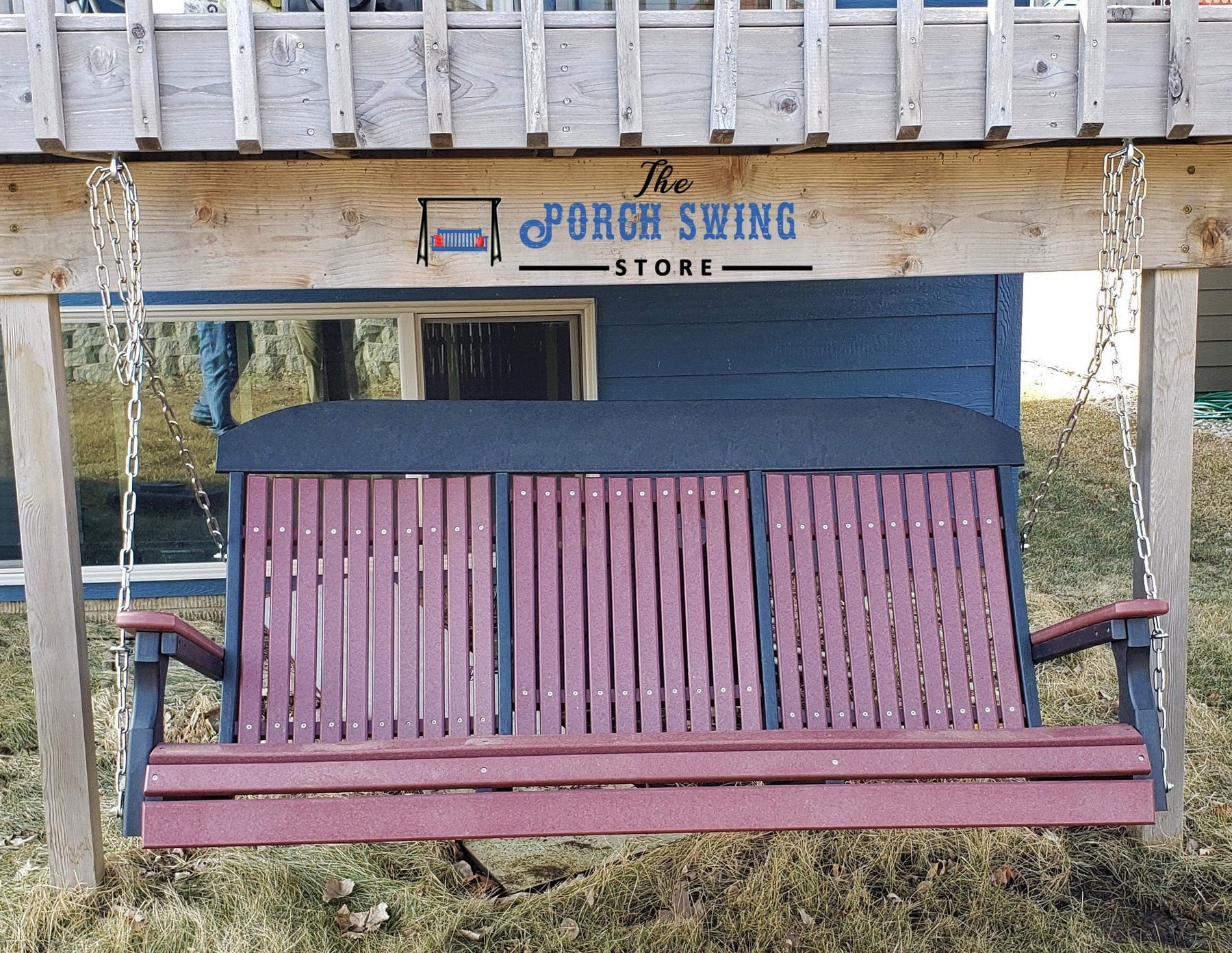 How to Hang a Porch Swing from a Deck