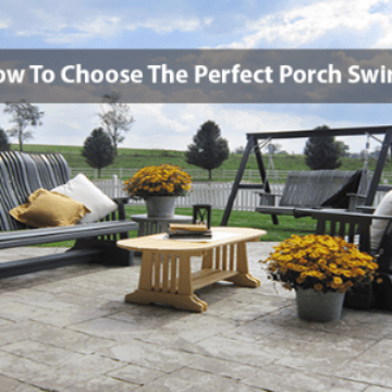 Couch - How To Choose The Perfect Porch Swing