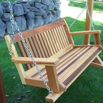 Toy - 9 Wooden Porch Swings That Will Inspire You.