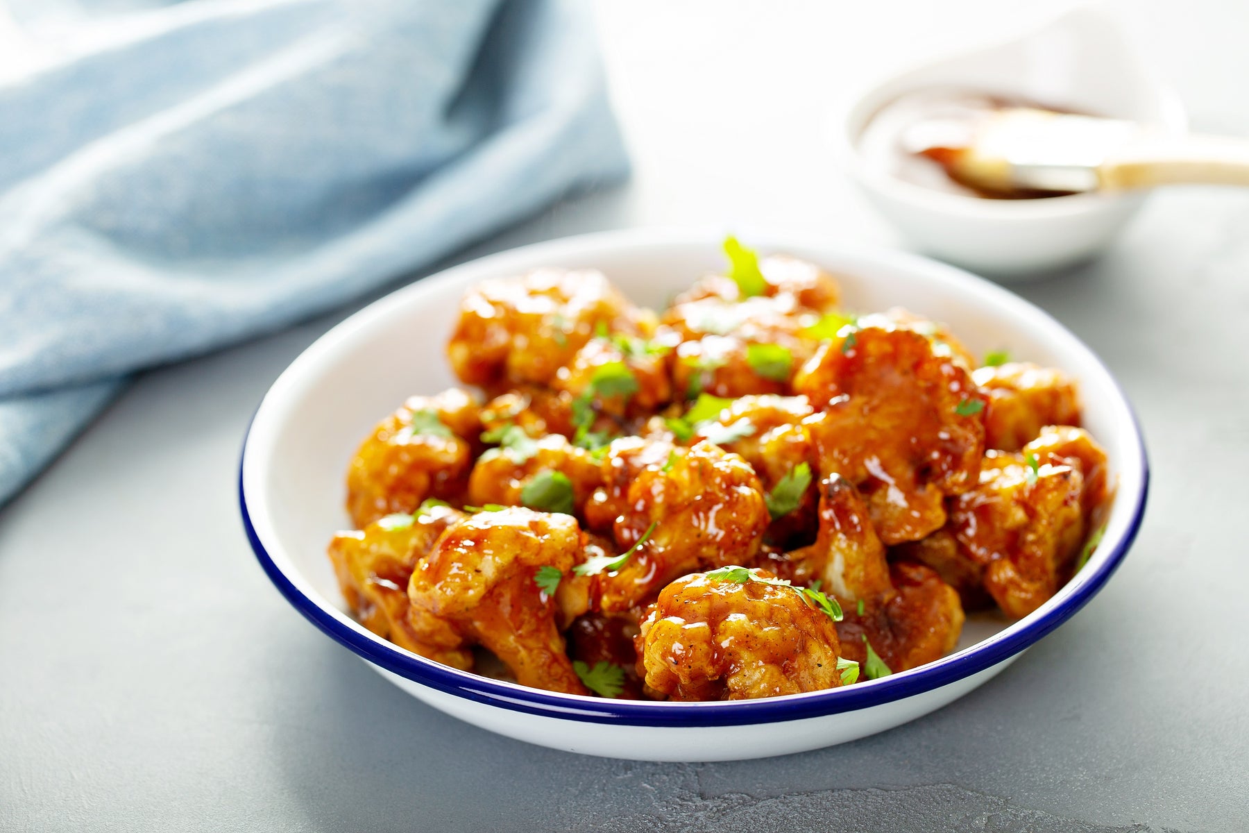 How to Make Crispy Baked Buffalo Cauliflower Bites