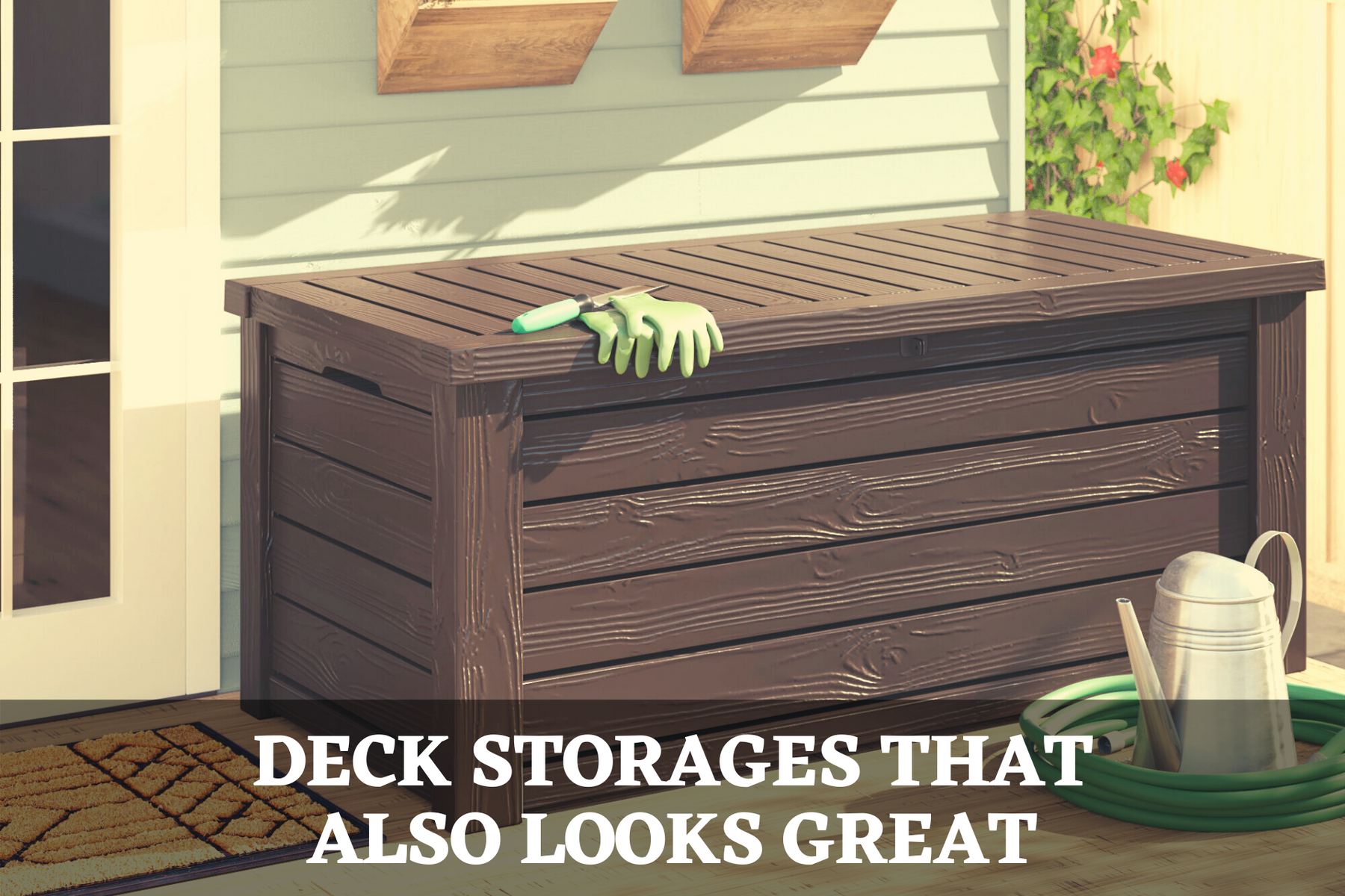 deck storage box