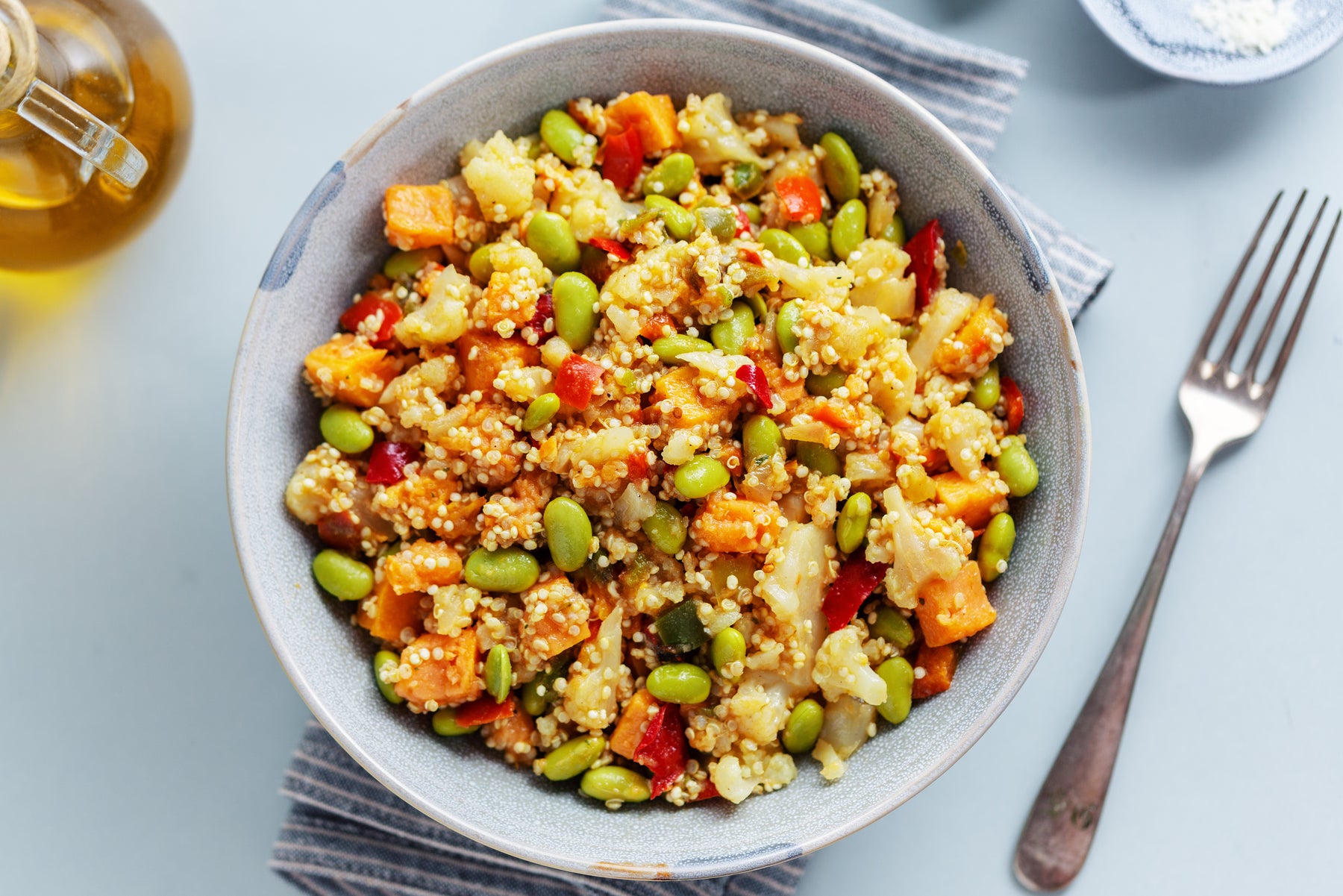 How to Make Roasted Vegetable Quinoa Bowl