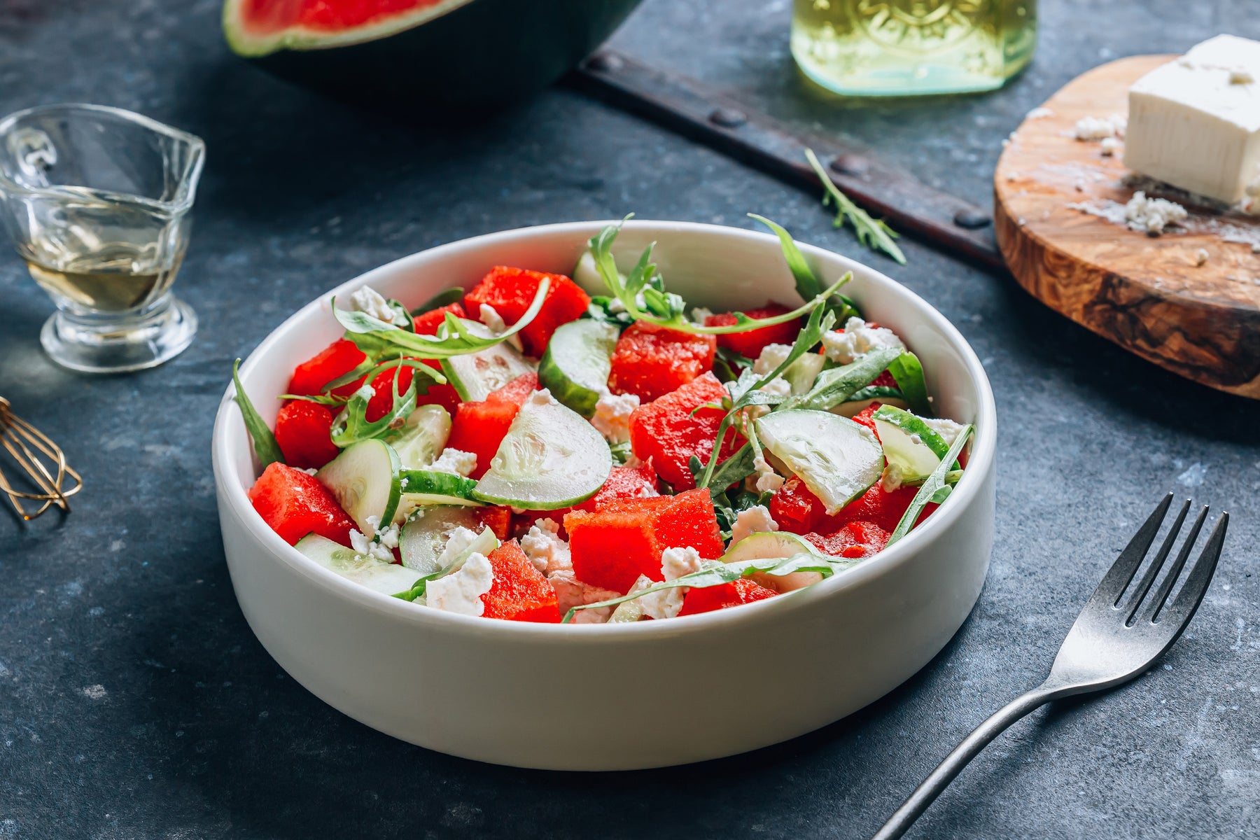 How to Make Refreshing Watermelon Mint Salad