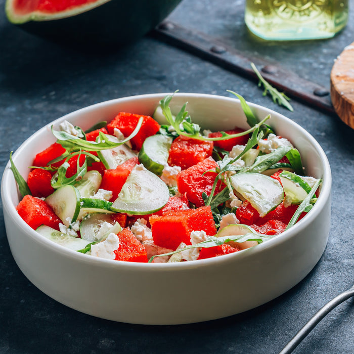 How to Make Refreshing Watermelon Mint Salad