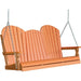 LuxCraft LuxCraft Tangerine Adirondack 5ft. Recycled Plastic Porch Swing Porch Swing