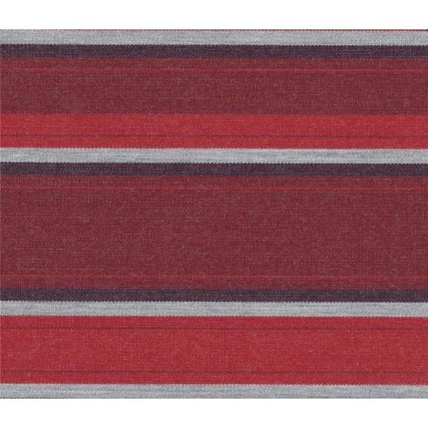 A & L Furniture A & L Furniture 6 Foot Swing Bed Cushion (2" or 4" Thick) 2 Inches / Red Stripe Cushion 1002-2 In-Red Stripe