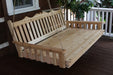 A & L Furniture A & L Furniture 75" Twin Mattress Royal English Garden Swingbed Bed