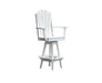 A & L Furniture A & L Furniture Adirondack Swivel Bar Chair w/ Arms Dining Chair