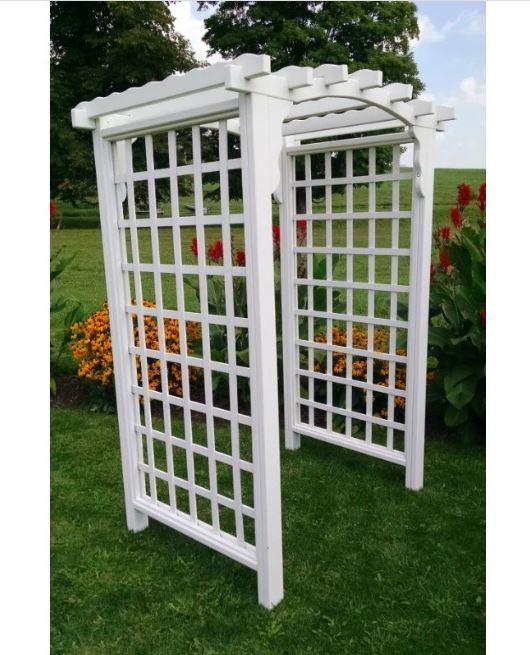 A & L Furniture A & L Furniture Amish Handcrafted Pine Cambridge Arbor Pine Arbor