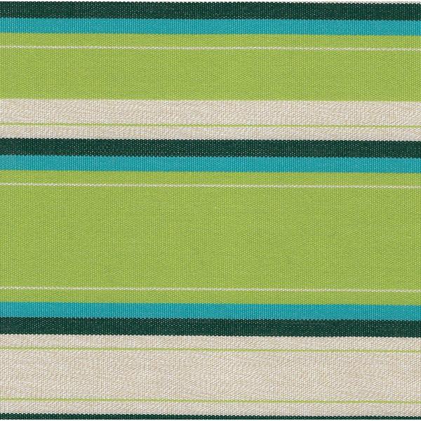 A & L Furniture A & L Furniture Bench Cushion Accessory 4 ft / Aqua Stripe Cushion 1014-4 ft-Aqua Stripe