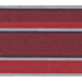 A & L Furniture A & L Furniture Bench Cushion Accessory 4 ft / Red Stripe Cushion 1014-4 ft-Red Stripe