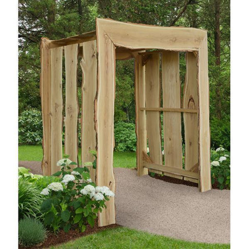 A & L Furniture A & L Furniture Blue Mountain Appalachian Arbor 5ft / Unfinished Arbor 8305L-5FT-UNF