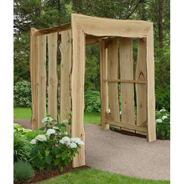 A & L Furniture A & L Furniture Blue Mountain Appalachian Arbor 5ft / Unfinished Arbor 8305L-5FT-UNF