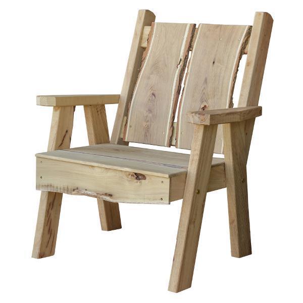 A & L Furniture A & L Furniture Blue Mountain Timberland Chair Unfinished Timberland Chair 8180L-UNF