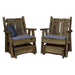 A & L Furniture A & L Furniture Blue Mountain Timberland Glider Chair Glider Chair