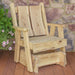 A & L Furniture A & L Furniture Blue Mountain Timberland Glider Chair Glider Chair