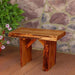 A & L Furniture A & L Furniture Blue Mountain Wildwood Bench 2ft / Cedar Stain Wildwood Bench 8212L-FT-CS