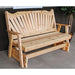 A & L Furniture A & L Furniture Cedar Fanback Glider Glider