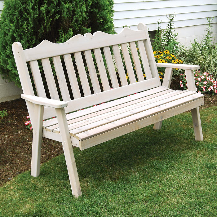 A & L Furniture A & L Furniture Cedar Royal English Garden Bench Bench