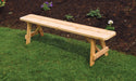 A & L Furniture A & L Furniture Cedar Traditional Cedar Bench Only 2FT / Cedar Benche 152C-2FT-Cedar