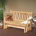 A & L Furniture A & L Furniture Cedar Traditional English Glider Glider