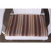 A & L Furniture A & L Furniture Chair Seat Cushion Accessory Maroon Stripe Cushion 1012-Maroon Stripe