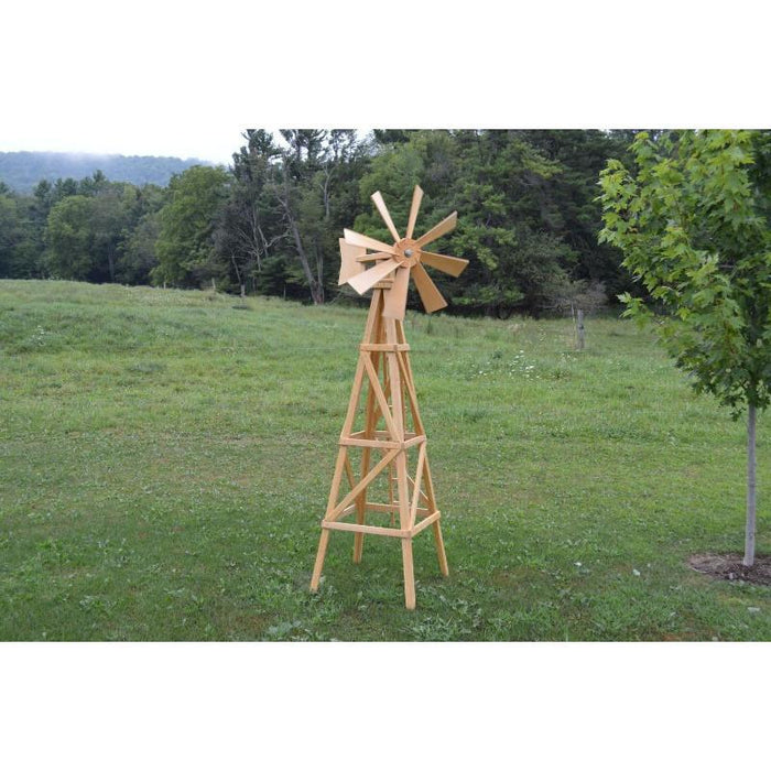 A & L Furniture A & L Furniture Farm Style Windmill Garden Outdoor Spinner Windmills