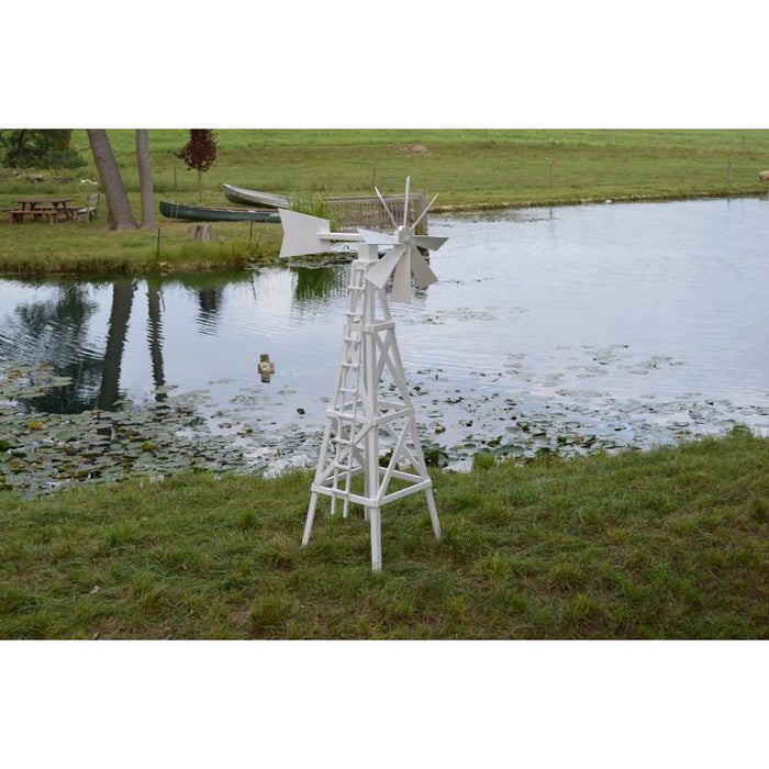 A & L Furniture A & L Furniture Farm Style Windmill Garden Outdoor Spinner Windmills