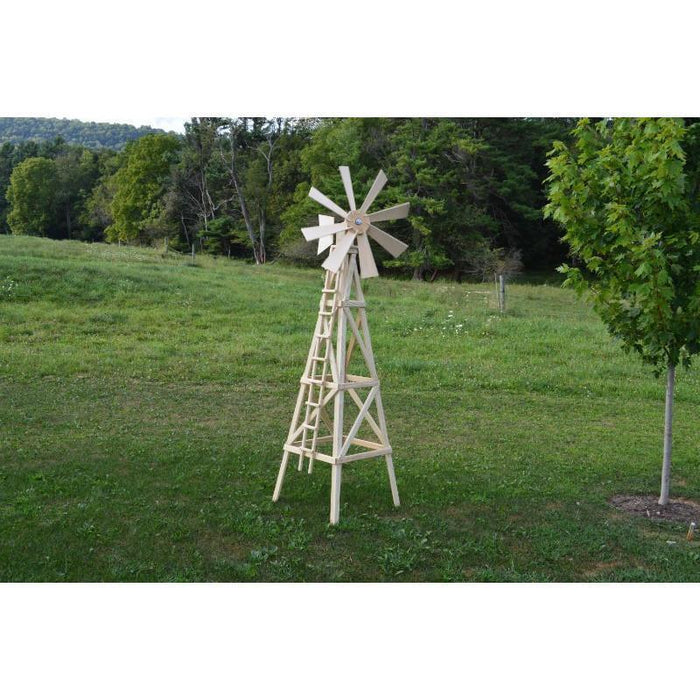 A & L Furniture A & L Furniture Farm Style Windmill Garden Outdoor Spinner Windmills