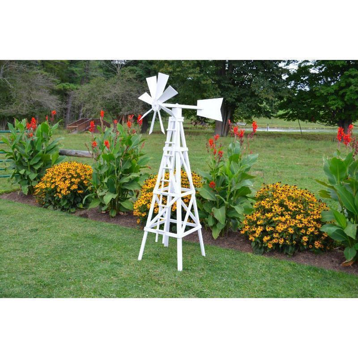 A & L Furniture A & L Furniture Farm Style Windmill Garden Outdoor Spinner Windmills