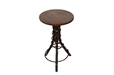 A & L Furniture A & L Furniture Hickory Accent Table Walnut Finish Accent Table 2212-Walnut Finish