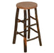 A & L Furniture A & L Furniture Hickory Bar Stool Natural Finish Bar Stools 2581-Natural Finish