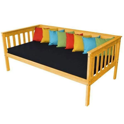 A & L Furniture A & L Furniture Mission Daybed Twin / Unfinished Bed 3450-Twin-Unfinished