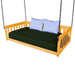 A & L Furniture A & L Furniture Mission Hanging Daybed with Chain Bed