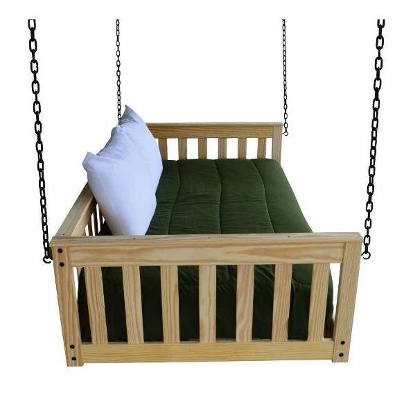 A & L Furniture A & L Furniture Mission Hanging Daybed with Chain Bed