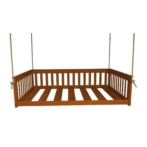 A & L Furniture A & L Furniture Mission Hanging Daybed with Rope Bed