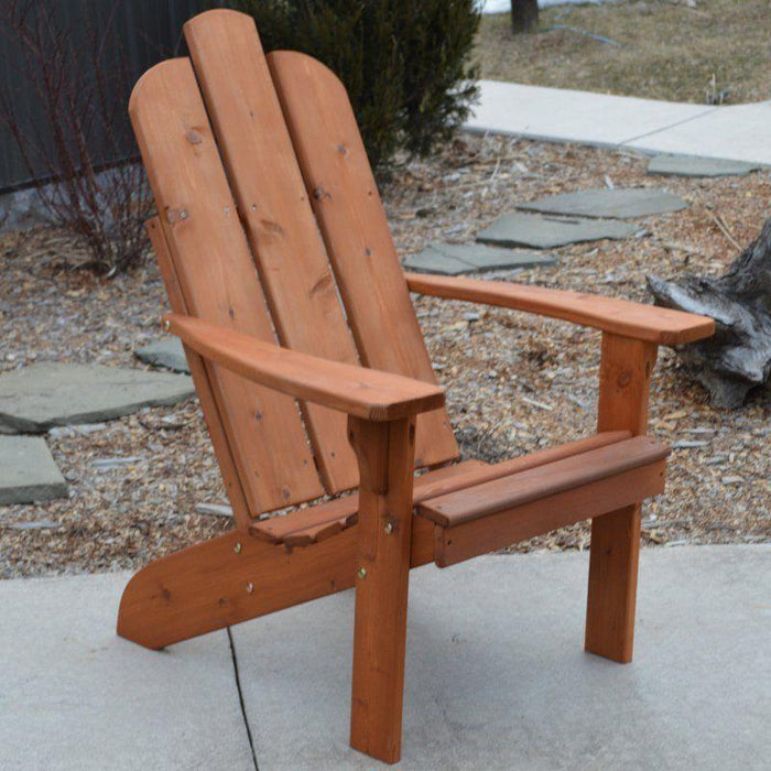 A & L Furniture A & L Furniture Mountain Adirondack Chair Unfinished Chair 662C-UNF