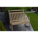 A & L Furniture A & L Furniture Poly Classic Double Rocker Weathered Wood Rocker 891-Weathered Wood