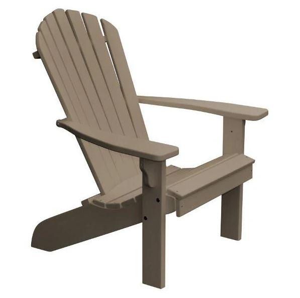 A & L Furniture A & L Furniture Poly Fanback Adirondack Chair Tudor Brown Chair 880-Tudor Brown