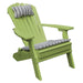 A & L Furniture A & L Furniture Poly Folding/Reclining Adirondack Chair Tropical Lime Chair 881-Tropical Lime