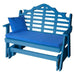 A & L Furniture A & L Furniture Poly Marlboro Glider 4ft / Blue Glider 877-4FT-Blue