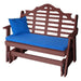 A & L Furniture A & L Furniture Poly Marlboro Glider 4ft / Cherrywood Glider 877-4FT-Cherrywood