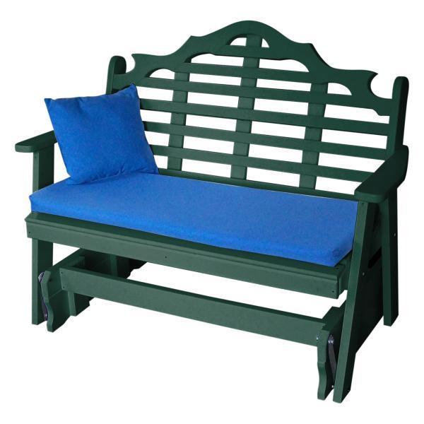 A & L Furniture A & L Furniture Poly Marlboro Glider 4ft / Turf Green Glider 877-4FT-Turf Green