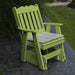 A & L Furniture A & L Furniture Poly Royal English Gliding Chair Tropical Lime Glider 922-Tropical Lime