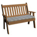 A & L Furniture A & L Furniture Poly Traditional English Garden Bench 4ft / Cedar Bench 850-4FT-Cedar