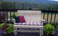 A & L Furniture A & L Furniture Pressure Treated Pine Highback Glider Glider