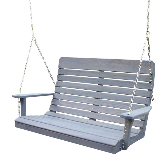 A & L Furniture A & L Furniture Pressure Treated Pine Highback Porch Swing Swing