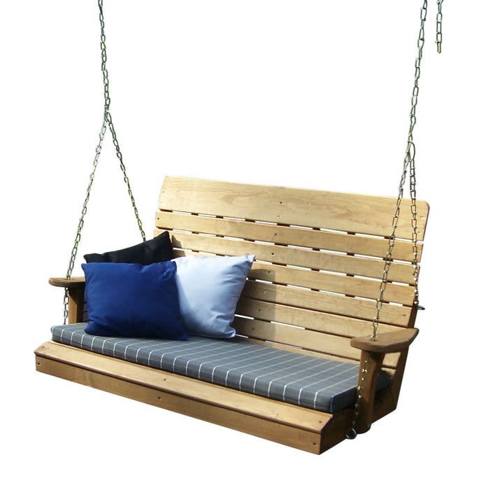 A & L Furniture A & L Furniture Pressure Treated Pine Highback Porch Swing Swing