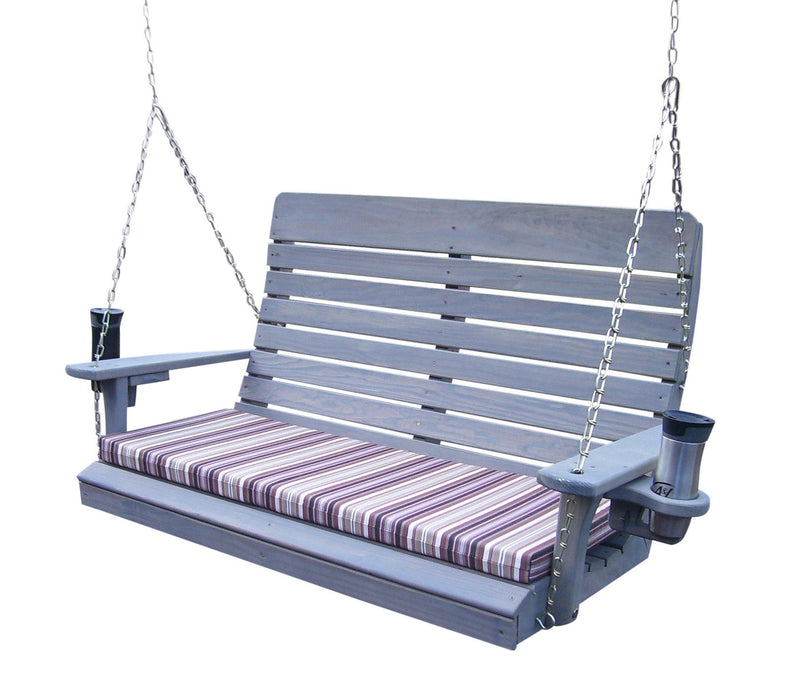 A & L Furniture A & L Furniture Pressure Treated Pine Highback Porch Swing Swing