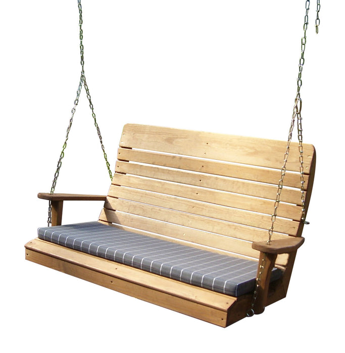 A & L Furniture A & L Furniture Pressure Treated Pine Highback Porch Swing Swing